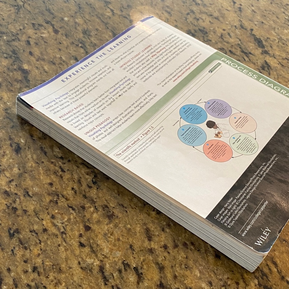 Visualizing Psychology Textbook - Picture 5 of 7